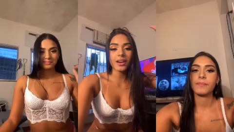 Morena bronzeada Jadefoxb se exibindo na cam